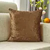 Funda de Almohada Amazon Ice Velvet Europea Lisa Flor Podrida Alto Gama Suave Brillante Cojín de Sofá Sudeste Asiático Transfronterizo