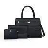 Bolsos de Mujer de Comercio Exterior 2024 Nuevo Set Mult piezas con Diseño de Piedra Bolsos de Mujer Bolso de Hombro Único Bolso Cruzado Set de Bolsos Venta al por Mayor Transfronteriza