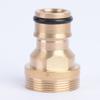 Os fabricantes fornecem um grande número de interface de mamilo de torneira rosca interna e externa Conector de bacia de cobre conector de rosca externa 23