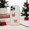50 Piezas de Pegatinas Impermeables de Dibujos Animados de Feliz Navidad para Decorar Fundas de Teléfono, Cuadernos, Escritorios, Pegatinas Culturales y Creativas Transfronterizas al por Mayor