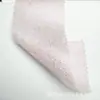 Tecido texturizado com padrão de losangos e pequenos pontos densos, tecido de malha brilhante para vestidos de noiva, trajes de palco e roupas de performance femininas