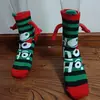Nuevos Calcetines Navideños Populares de Amazon Transfronterizos Otoño e Invierno Algodón Calcetines Magnéticos de Moda Calcetines de Media Pantorrilla Fabricante