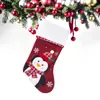 Decoraciones Navideñas Nuevas y Calientes Transfronterizas Calcetines Navideños Bordados Bolsa de Regalo Colgante de Decoración Navideña Venta al por Mayor