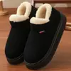 2024 comércio exterior transfronteiriço em estoque sapatos de algodão antigos masculinos e femininos inverno calcanhar de bolsa forrados com fleece interior quentes sola grossa sapatos de algodão masculinos