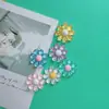 Hielo Transparente Girasol Girasol Accesorios de Resina DIY Pegamento de Crema Funda para Teléfono Móvil Tocado Pasador Juguete Joyería Parche