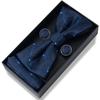 En stock Corbata de Moño Rayada Caja de Regalo para Hombre Empaque Novio MC Anfitrión Vestido de Moño Accesorios de Boda
