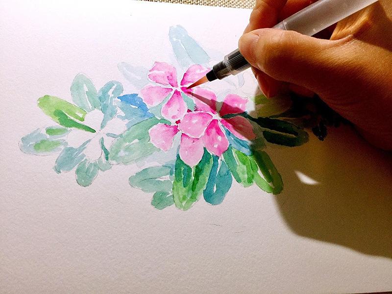 水彩空水笔