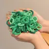 Gomas para el pelo de colores pastel para niñas, cintas para el pelo de alta elasticidad para niños, gomas para el pelo de bebé que no dañan el pelo, gomas elásticas para trenzar, accesorios para el pelo