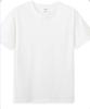 Camiseta de algodão com gola redonda de 40 fios duplos, logotipo personalizado impresso, algodão pesado, manga curta, roupa de classe, camiseta publicitária, roupas de trabalho
