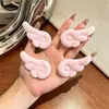 Presilha de Cabelo de Anjo Branco Pequenas Asas para Crianças 2026 Novo Estilo Meninas Doce Fofa Presilha de Cabelo de Pelúcia Presilha de Cabelo para Cabelo Rebelde de Menina