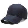 Gorra con visera de primavera y otoño para hombre, sombrero de protección solar para mediana edad y ancianos, gorra de béisbol informal sencilla, sombrero de exterior de moda que combina con todo
