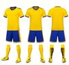 Weipao Uniforme de Futebol Liso Conjunto Esportivo Camisa Infantil Uniforme de Time Masculino Impressão em Grupo DIY Roupa Esportiva de Secagem Rápida