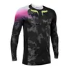 Jersey de Manga Larga Fox para Bicicleta de Montaña Downhill Jersey para Motocicleta Riding Downhill Transpirable Secado Rápido Top de Ciclismo Exportación