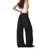 Jeans Curvos de Diseño Oversize Estilo Retro Americano para Mujer, Marca de Moda Ajuste Holgado Adelgazante Casual Rectos de Pierna Ancha