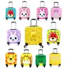 Maleta de ruedas para niños al por mayor caja de cabina de dibujos animados 18 pulgadas equipaje lindo rueda universal caja de regalo Caja de contraseña para niños