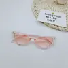 Óculos de Hip-Hop Europeus e Americanos, Óculos de Sol Triangulares Coloridos Doces Personalizados, Óculos de Sol Estilosos da Moda