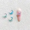 Novos Acessórios para Unhas Artísticas Ice Moon Brilhantes Menina Bonita Gelo Água Pedras da Luz da Lua Acessórios DIY para Capa de Celular Ins