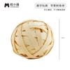 Brinquedos para Alívio do Tédio de Hamster Yue Xiaomeng, Petiscos, Palitos para Roer, Bolas de Rattan, Bolas de Palha para Mastigar, Necessidades Diárias Especiais para Hamsters Dourados
