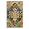 Alfombra Persa de Cristal Terciopelo para Sala de Estar Estilo Retro Americano Étnico Alfombra Completa para Hotel B&B en Stock