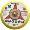 Disco de Lijado Neumático de 5 Pulgadas 6 Agujeros Gancho y Bucle Disco de Pulido Disco Flocado Papel de Lija Disco Autoadhesivo Chasis de Lijadora Neumática
