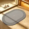 Tapetes de Baño Transfronterizos, Absorbentes de Agua, Antideslizantes, Felpudos para Puerta de Entrada, Alfombras Domésticas de Secado Rápido para el Inodoro