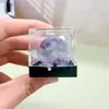 Venta al por mayor de fábrica cristal natural piedra en bruto espécimen de mineral caja jade ágata colección de enseñanza de ciencias para niños regalo