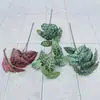Planta Artificial Verde Densa de 11 Cabezas y 3 Ramas para Boda y Decoración del Hogar Venta al por Mayor