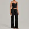 Conjunto de chaleco de yoga de secado rápido transfronterizo con hermoso diseño en la espalda, atuendo casual para correr y fitness 5276+1011
