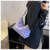 Nueva Bolso Burbuja Nube de Moda para Mujer Nuevo Bolso de Hombro/Axila Texchy de Moda Bolso Cruzado Ligero Casual de Moda
