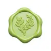 Pegatinas de cera de hoja de eucalipto, 135 colores disponibles, láminas de cera para bodas, sellos para botellas, sellos para sobres, pegatinas de sello de cera para fuego