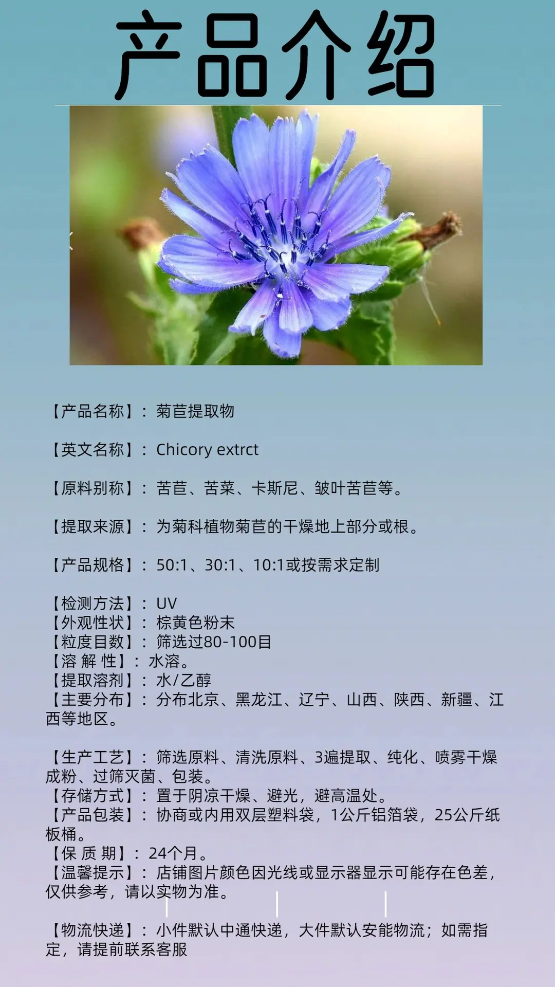 菊苣提取物