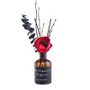 Adornos de Aromaterapia Retro Marrones Arreglo Floral Difusor de Interior Aceite Esencial de Aromaterapia Dormitorio Atmósfera del Hogar Adornos de Aromaterapia