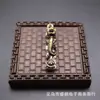Llavero Colgante Ruyi de Latón Flor Fugui Ruyi Adornos Pequeños de Escritorio Coche Pequeño Colgante Pequeños Regalos