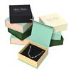 Caja de Embalaje de Joyería de Lujo con Tapa Abatible para Foco Anillo Pulsera Almacenamiento Caja de Regalo Collar Joyería Caja Libro de Joyería