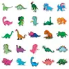 50 Adesivos Decorativos Fofos de Dinossauros para Bolos para Cadernos, Geladeiras, Celulares e Estojos, Adesivos Criativos