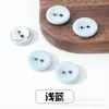 Botones de Ojal Doble Cubiertos de Tela para Trajes, Camisas, Suéteres, Botones Decorativos, Ojal para Prendas, Botones de Ojal Doble Cubiertos de Tela Coloridos