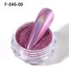Nuevo brillo de uñas transfronterizo en polvo de espejo mágico láser de 10 colores embotellado Changchun brillo de uñas al por mayor