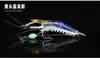 Cebo señuelo Camarón Falso con Anzuelo 9cm/6g Señuelo de Pesca Cebo Imitación Camarón Artificial Cebo Blando Luminoso Transfronterizo