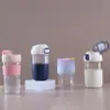 Capas Protetoras de Silicone Multiespecificação, Copos de Água de Vidro Borossilicato, Processamento de Amostras de Fábrica, Impressão Monocromática, Copos de Água Personalizados