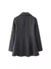 Nuevo traje de falda sobrepuesta de doble botonadura para mujer al por mayor de comercio exterior de AliExpress ZR en stock