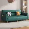 Sofá cama para apartamentos pequeños, habitaciones de alquiler, salas de estar, sofá perezoso, sofá de tela para apartamento, sofá plegable de tela moderno