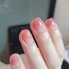 Uñas Portátiles Estampadas Más Vendidas Xiaohongshu Douyin Tendencia Pegatinas para Uñas Uñas Postizas 24 Piezas Uñas Portátiles Otoño e Invierno Venta al por Mayor