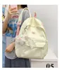 Mochila muy elegante, casual y linda para estudiantes de secundaria, mochila de gran capacidad para niñas