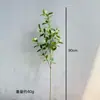 Plantas Verdes Artificiales, Ramas de Sauce Nieve, Fruta Verde Perenne, Decoración de Balonmano, Flores Artificiales, Arreglo Floral para el Hogar, Estilo Coreano, Pequeño Fresco y Salvaje Divertido