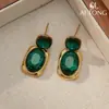 Brincos Naturais Transparentes e Brilhantes Ai Tong Jewelry, Brincos Versáteis Únicos Deslumbrantes e Exquisitos, Brincos de Nicho Exquisitos Chamativos