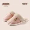 Pantuflas de algodón Rogue Rabbit para mujer, nuevo estilo otoño/invierno 2026, antideslizantes para interiores, ligeras, a la moda y cálidas pantuflas de invierno para hombre
