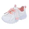 Zapatos Deportivos Infantiles Otoño Nuevas Llegadas Transpirables para Niños Zapatos de Running Malla para Niñas Zapatos de Papá Ligeros Amortiguadores Casuales