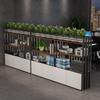 Novo Rack Divisória de Tela para Escritório Armário Divisório Simples Moderno Grade de Restaurante Suporte para Plantas Verdes Flores Parede Divisória