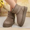 Otoño 2026 Nuevo Talla Grande Botas Casuales Cómodas para Mujer Estilo Europeo y Americano Modernas para Exteriores Talla Única