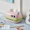 Caja de Pañuelos de Escritorio con Alto Valor Estético para la Sala de Estar, Dispensador de Pañuelos de Gran Capacidad, Apertura y Cierre Magnético Creativo, con Resorte, Caja de Pañuelos Ajustable en Altura